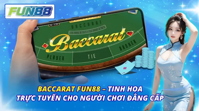 Baccarat Fun88 – Tinh Hoa Trực Tuyến Cho Người Chơi Đẳng Cấp
