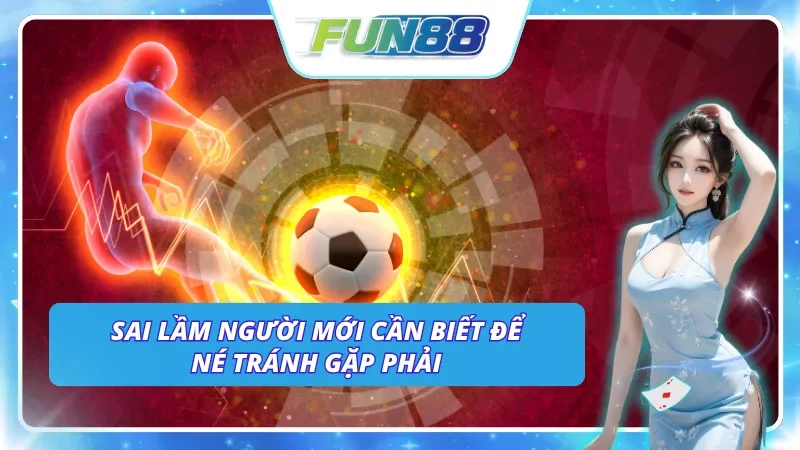 Những sai lầm mà người mới thường mắc phải khi cược tổng số bàn thắng