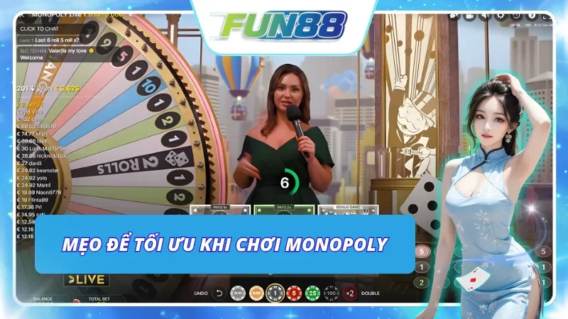 Những mẹo chơi cần biết để thắng cược tại Monopoly tại Fun88